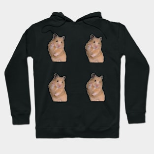 4 Peace Hamster Hoodie